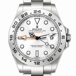 Rolex Explorer II 42MM White Dial 216570 Stainless Steel Watch